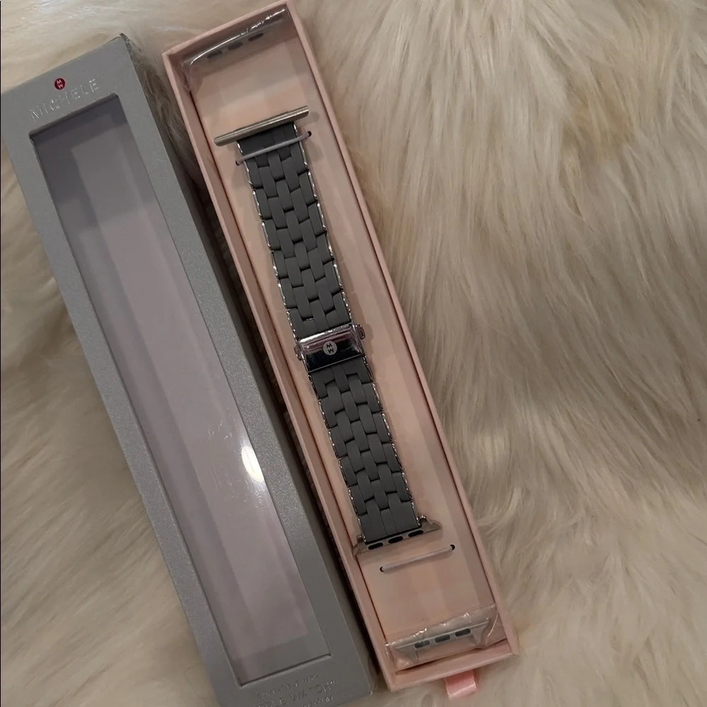 Michele Stainless Steel Watch Band